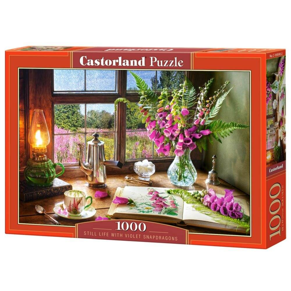 CASTORLAND Blumenstillleben Puzzle 1000 Teile