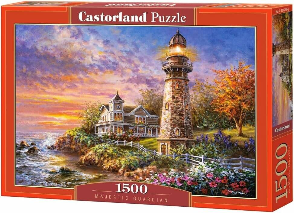 CASTORLAND Leuchtturm Puzzle 1500 Teile