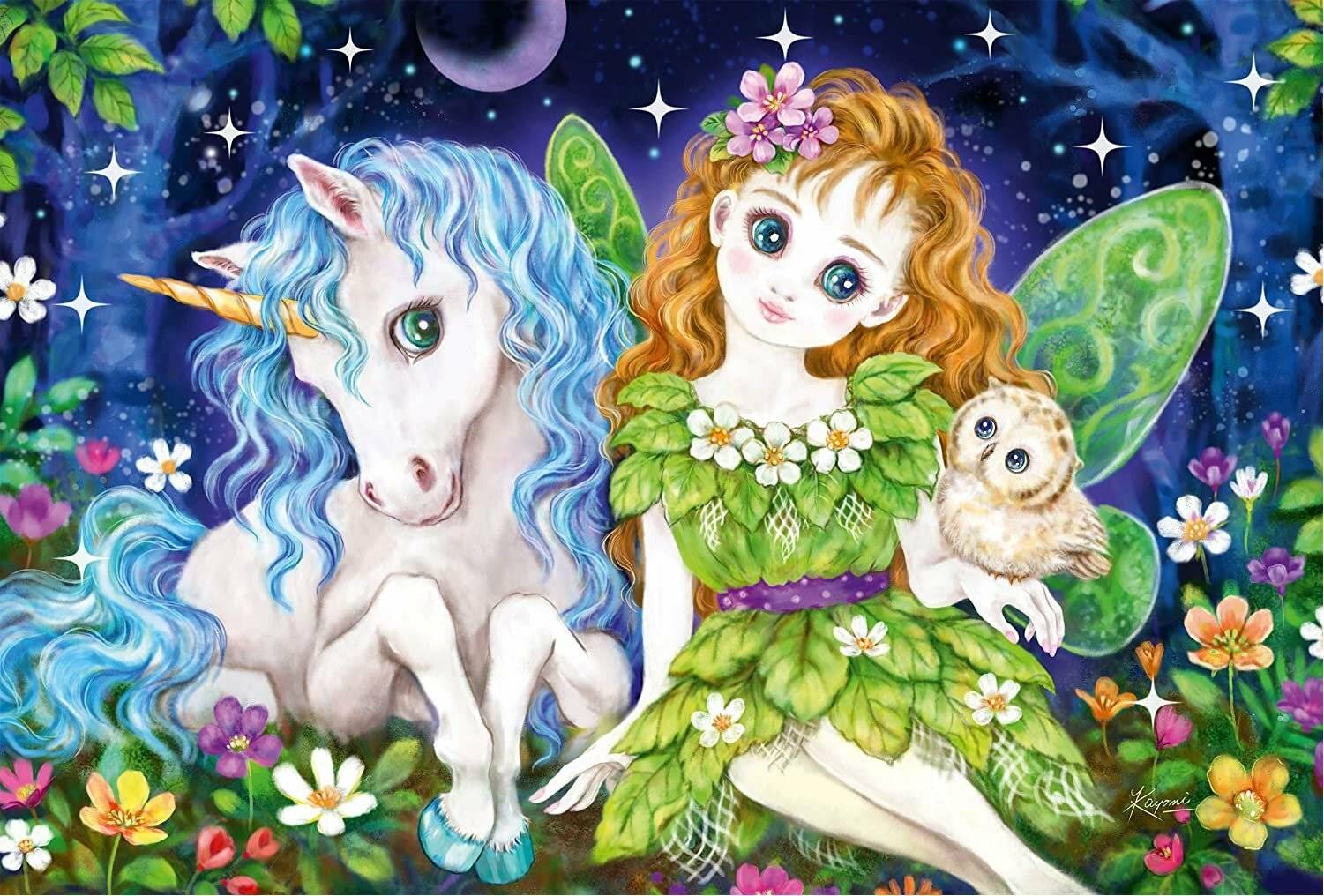 SCHMIDT Puzzle Prinzessin, Fee und Meerjungfrau 3x48 Teile