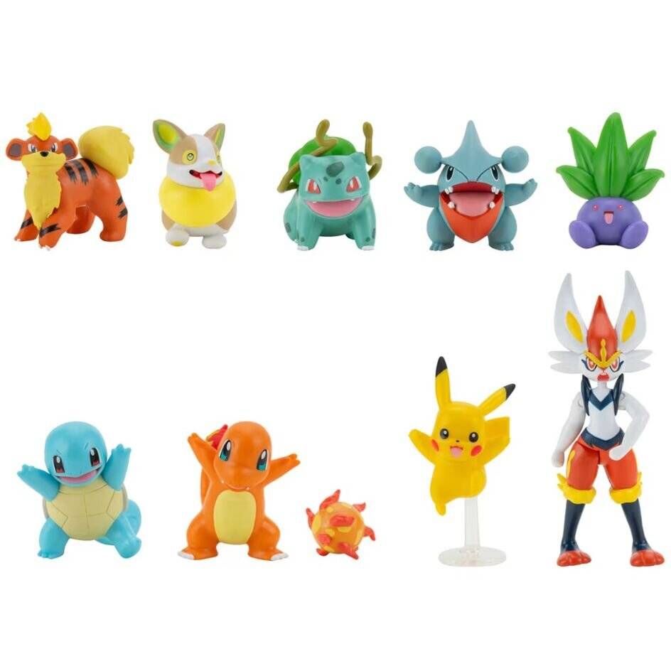Pokemon - Kampf-Figur 10er Pack (PKW2855)