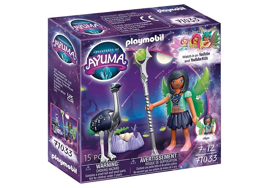 PLAYMOBIL 71033 Ayuma Moon Fairy mit Seelentier