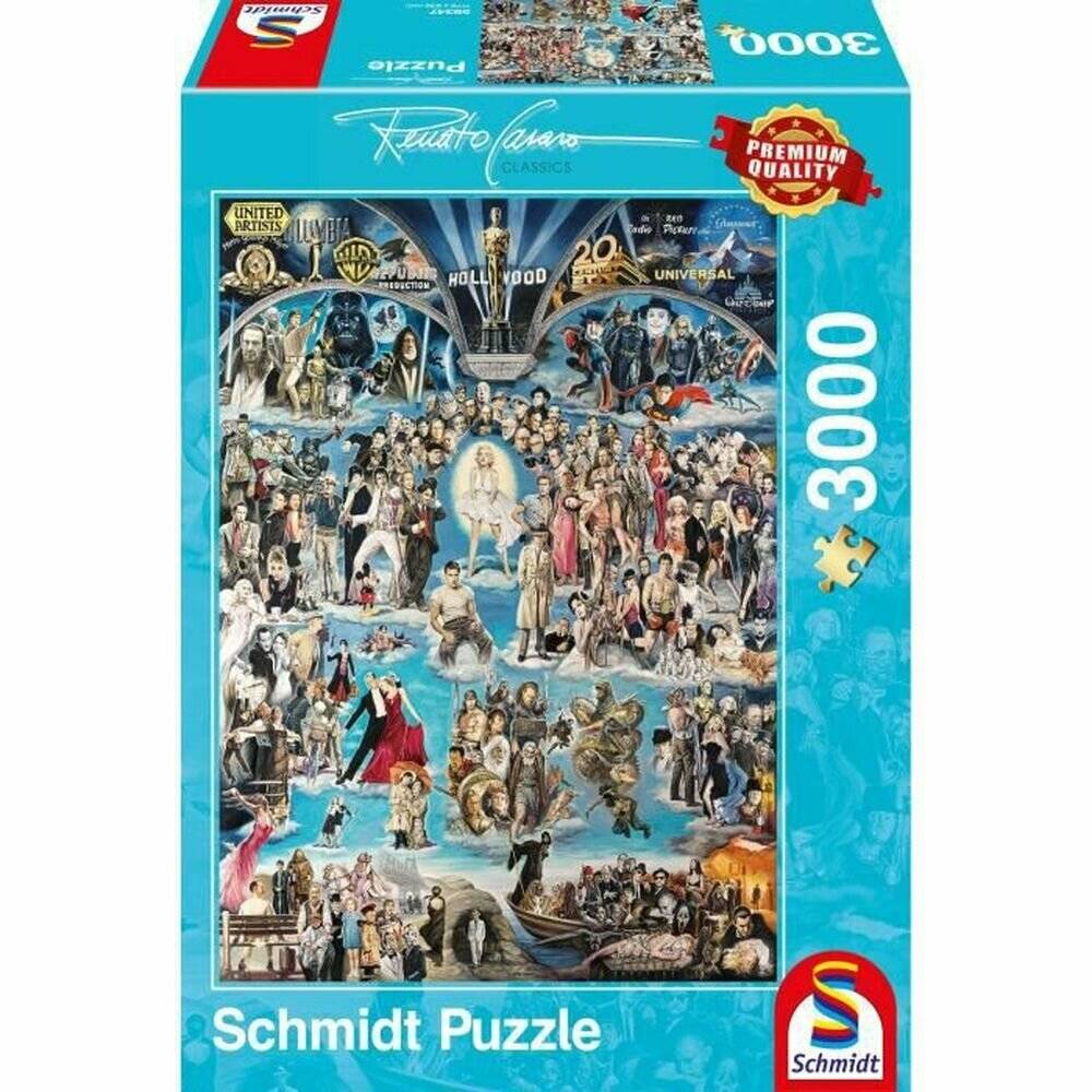 SCHMIDT Puzzle Hollywood - Ruhmeshalle 3000 Teile