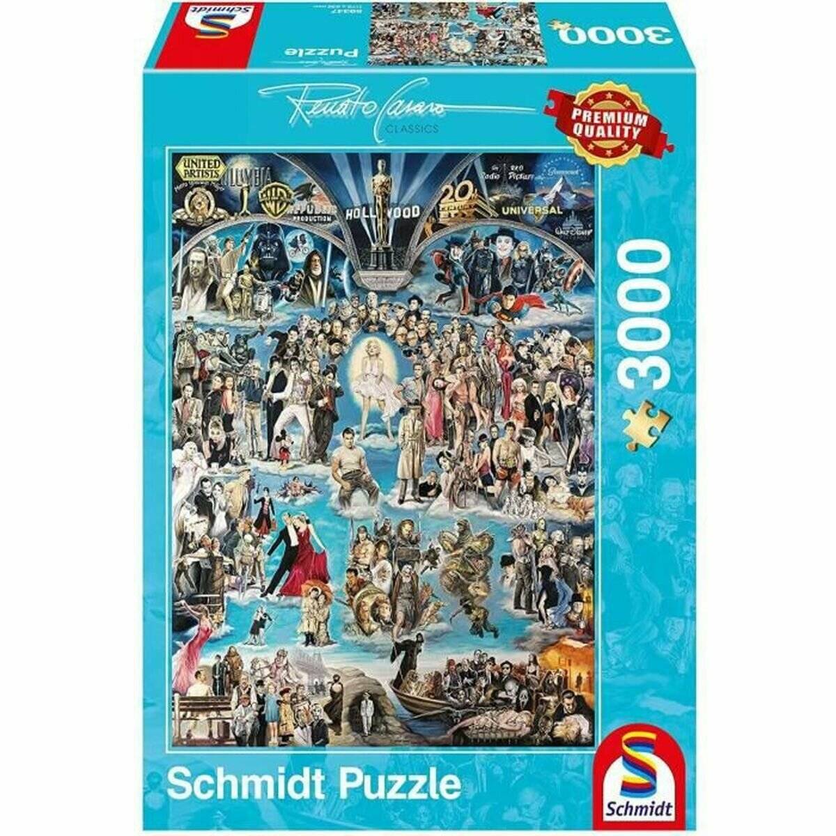 SCHMIDT Puzzle Hollywood - Ruhmeshalle 3000 Teile