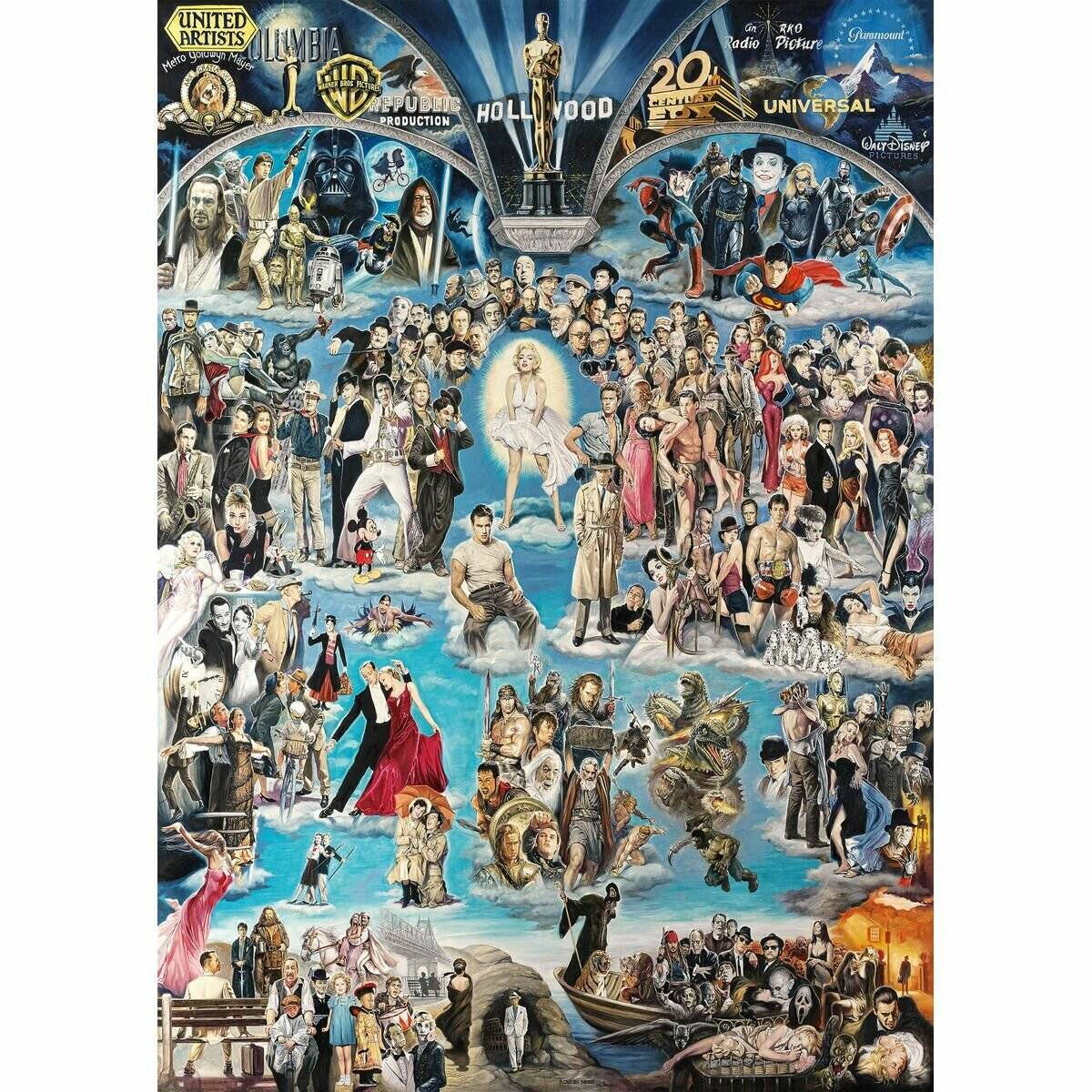 SCHMIDT Puzzle Hollywood - Ruhmeshalle 3000 Teile