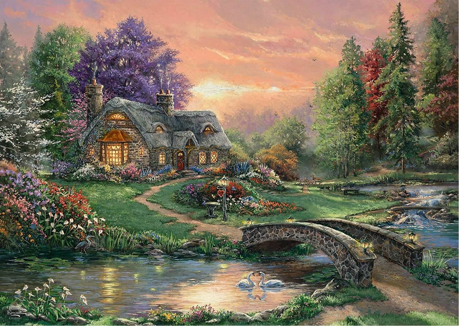 SCHMIDT Puzzle Heiligtum meiner Liebe 1000 Teile