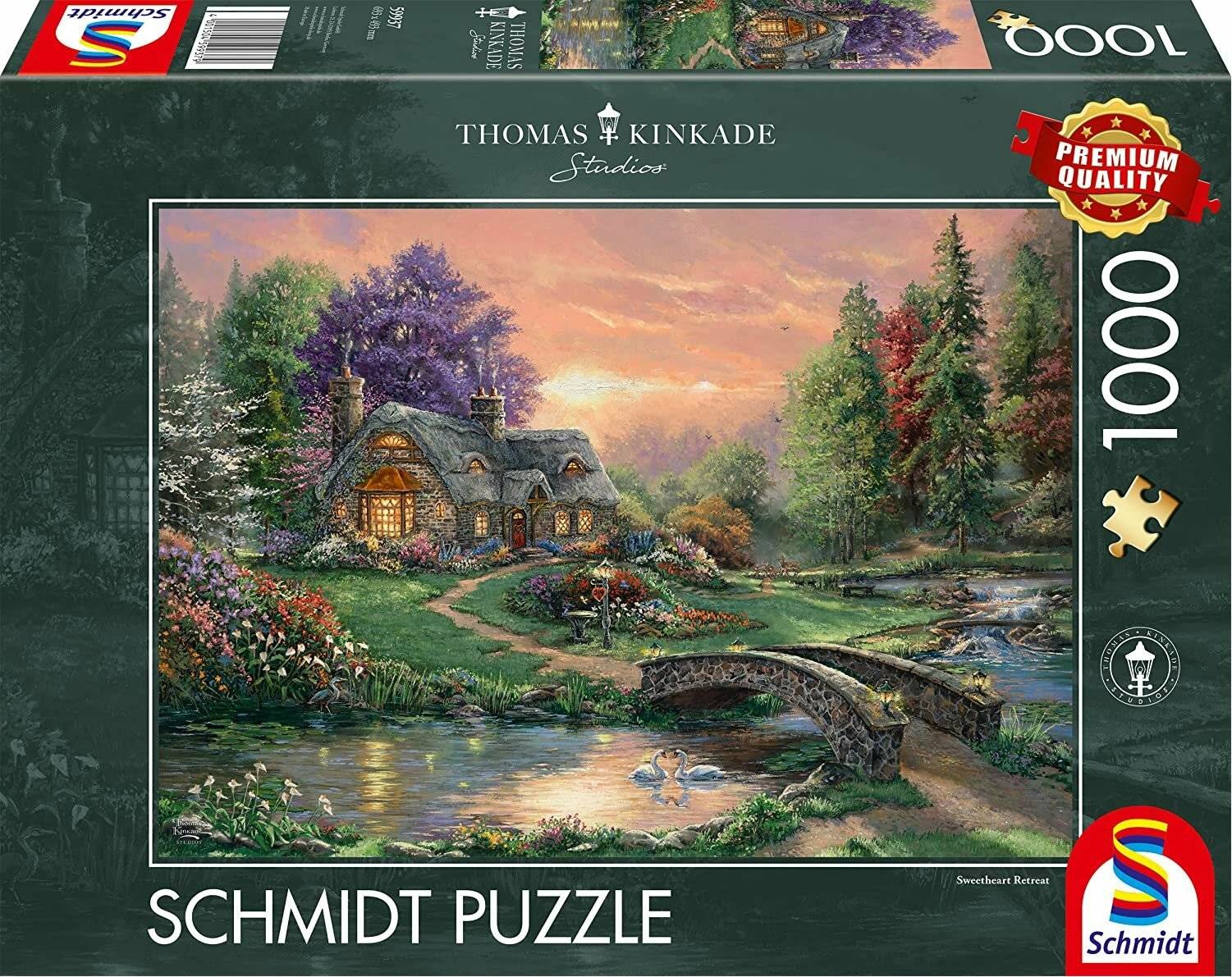 SCHMIDT Puzzle Heiligtum meiner Liebe 1000 Teile