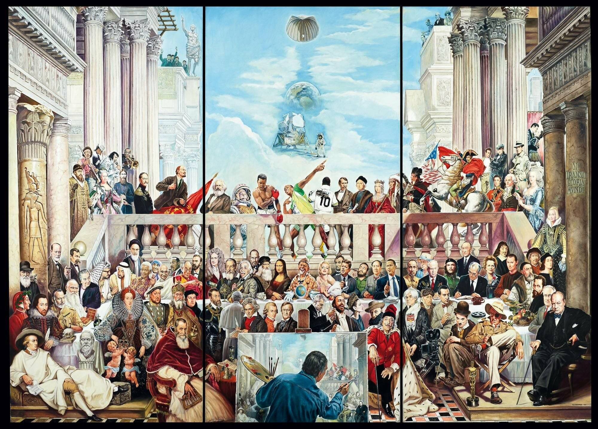 SCHMIDT Puzzle So geht die Herrlichkeit der Welt 3000 Teile
