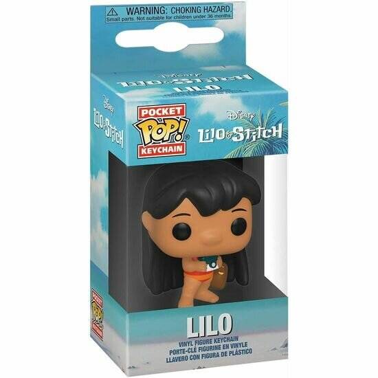 SCHLÜSSELANHÄNGER TASCHE POP DISNEY LILO UND STITCH LILO MIT KAMERA