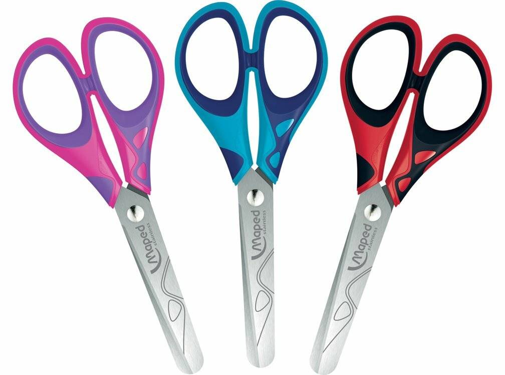 Maped Bastelschere ESsentials 13cm Softgriff - 1 Schere