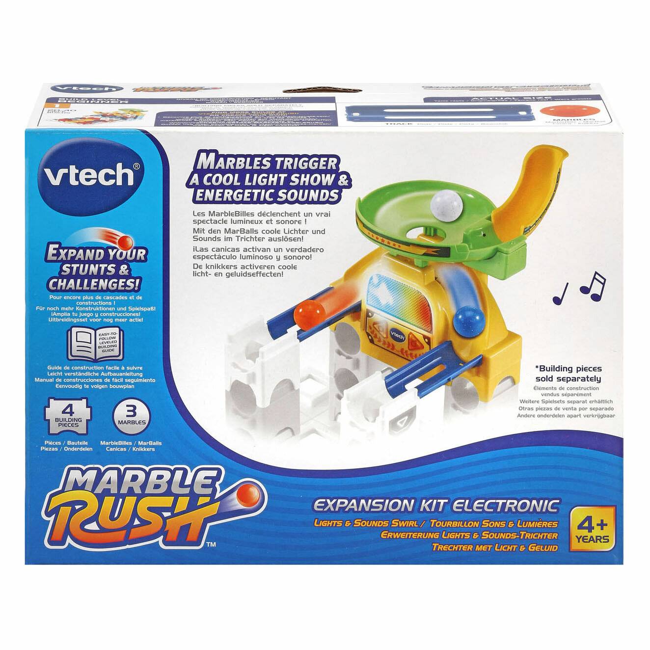 VTech Marble Rush - Erweiterung Lights&Sounds-Trichter, Bahn