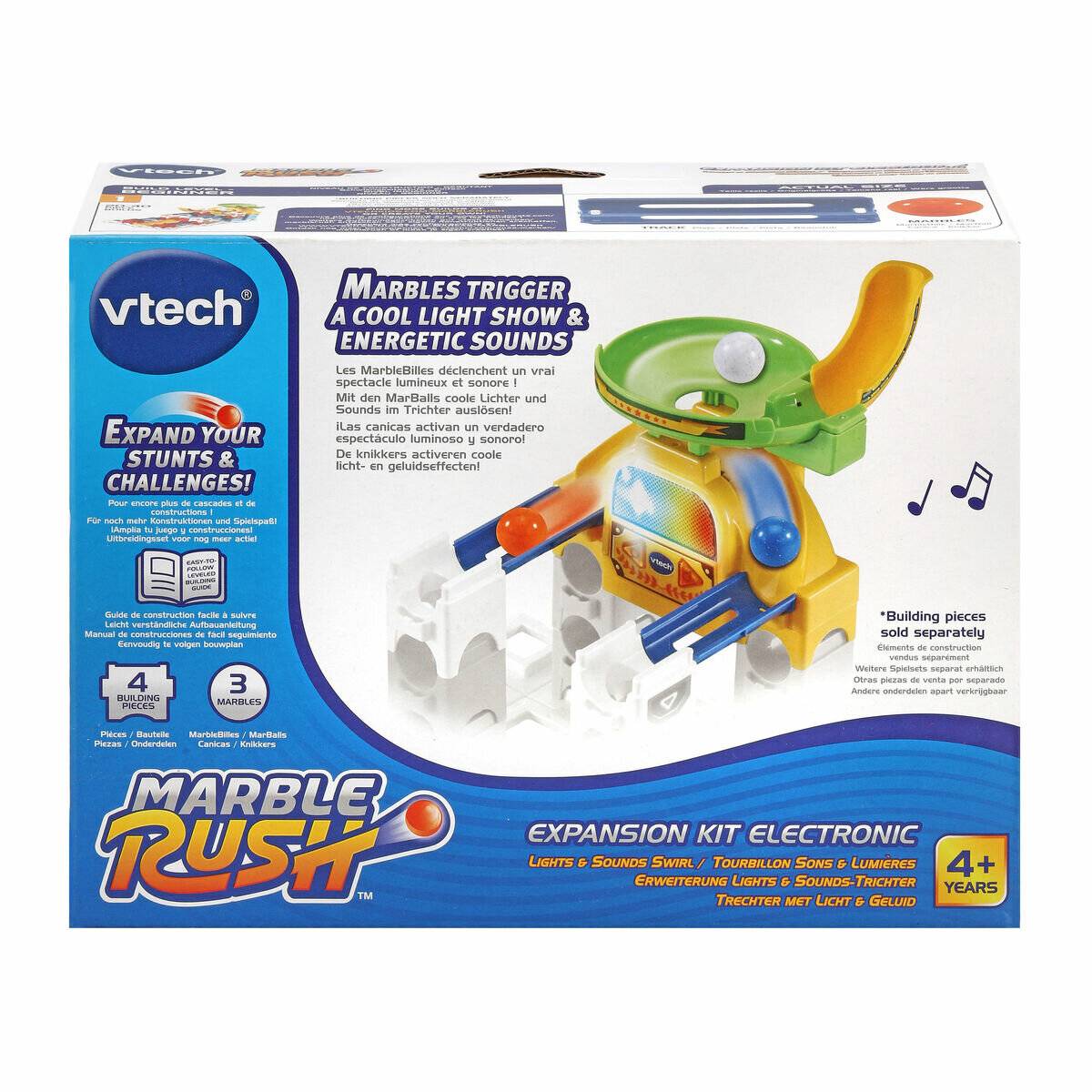 VTech Marble Rush - Erweiterung Lights&Sounds-Trichter, Bahn