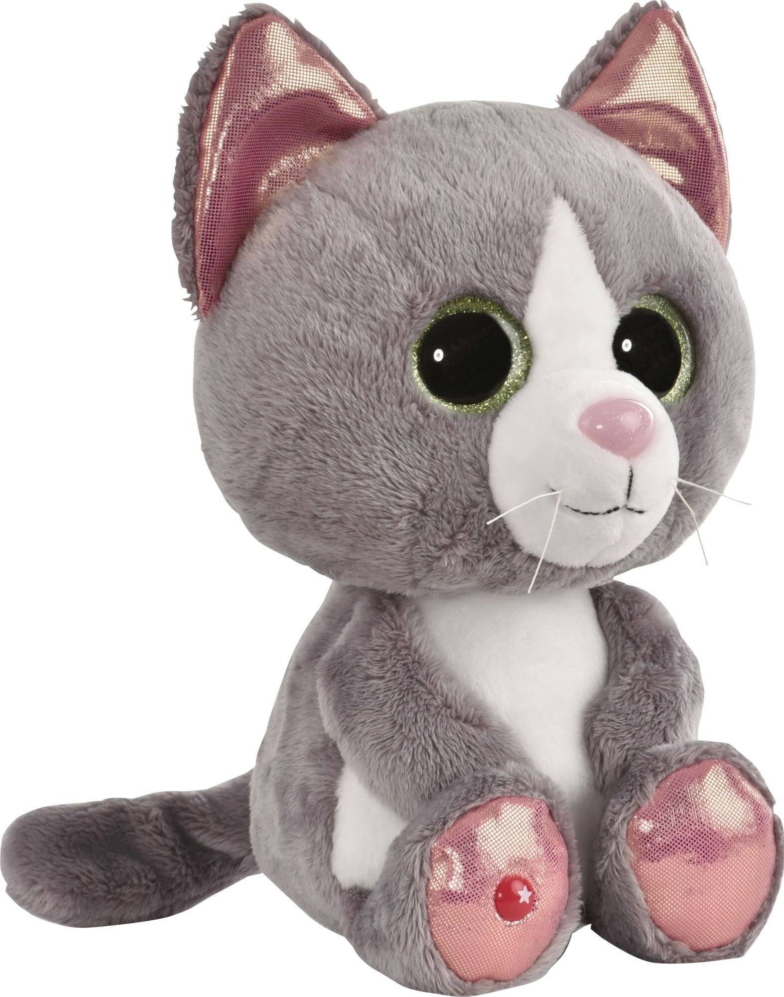 Glubschis Katze grau Felinja, ca. 25cm