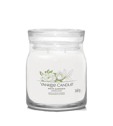 Aromatic candle Signature glass medium White Gardenia 368 g