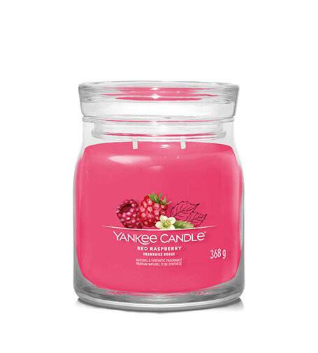 Aromatic candle Signature glass medium Red Raspberry 368 g