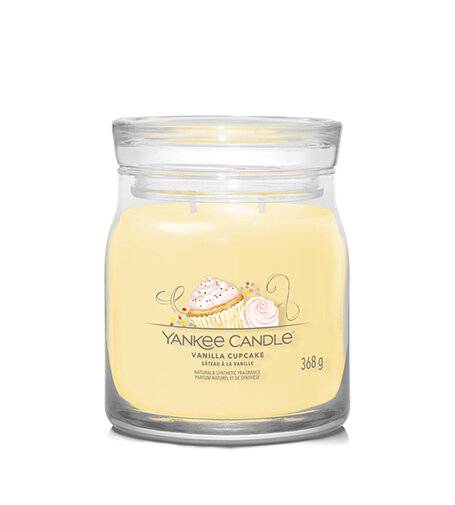 Aromatic candle Signature glass medium Vanilla Cupcake 368 g