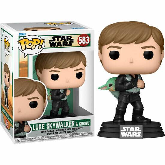 Star Wars The Book of Boba Fett POP! TV Vinyl Figur Luke (TRNG) 9 cm