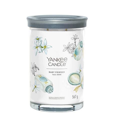 Yankee Candle Baby Powder Signatur Becher groß 567 g
