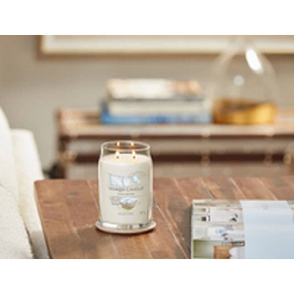 Yankee Candle Clean Cotton Signatur Kerze 567 g