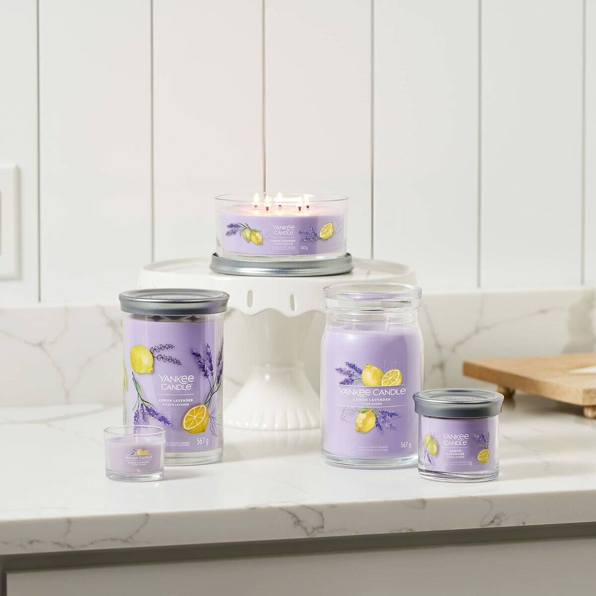 Yankee Candle Lemon Lavender Signatur Kerze 567 g