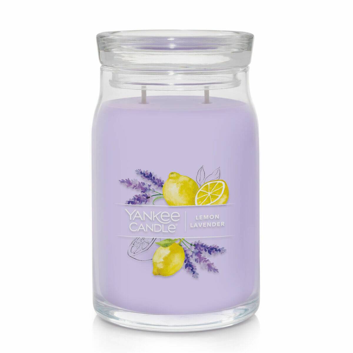 Yankee Candle Lemon Lavender Signatur Kerze 567 g