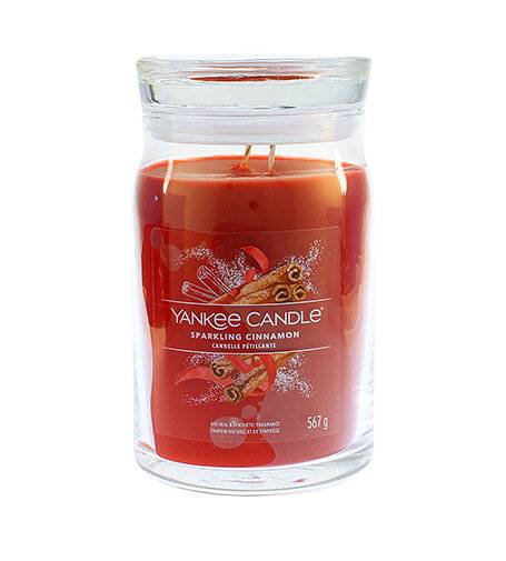 Yankee Candle Sparkling Cinnamon Signaturkerze 567 g
