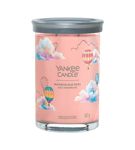 Yankee Candle Watercolour Skies Signatur Becher groß 567 g