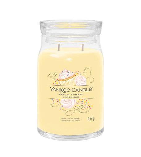 Aromatic candle Signature glass large Vanilla Cupcake 567 g