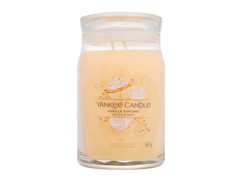 Aromatic candle Signature glass large Vanilla Cupcake 567 g