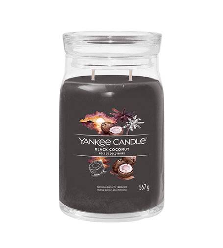 Aromatic candle Signature large glass Black Coconut 567 g