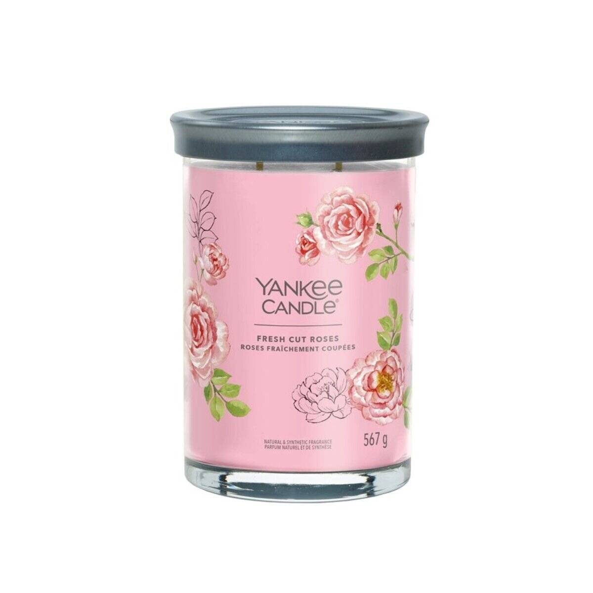 Aromatic candle Signature tumbler large Fresh Cut Rose s 567 g