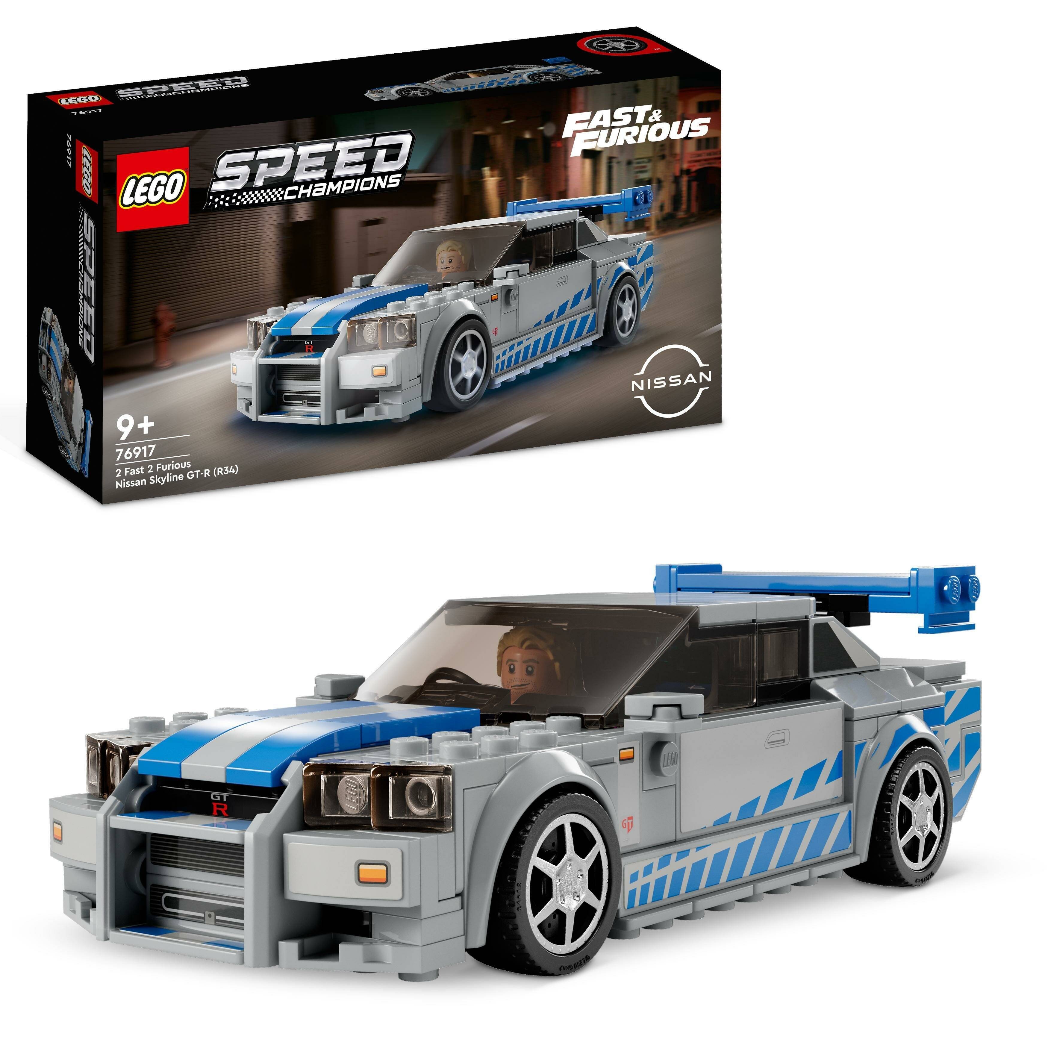 LEGO 76917 Speed Champions: 2 Fast 2 Furious Nissan Skyline GT-R