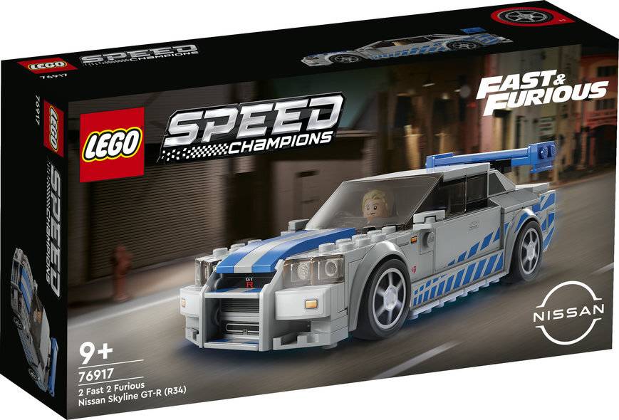 LEGO 76917 Speed Champions: 2 Fast 2 Furious Nissan Skyline GT-R