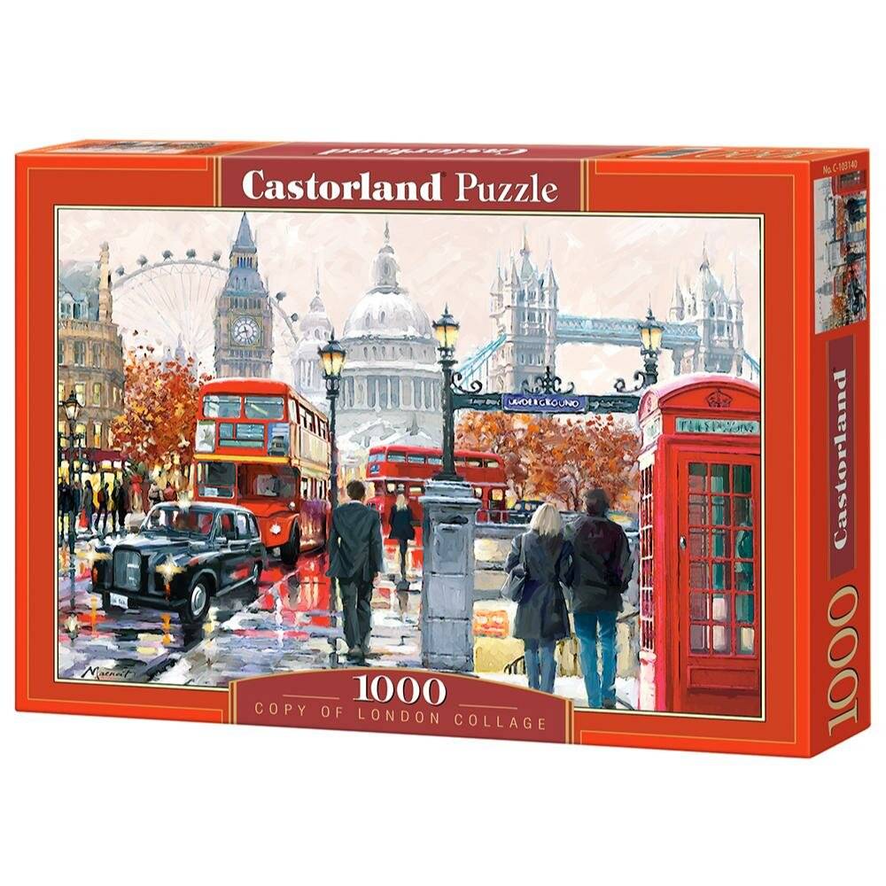 CASTORLAND Puzzle London (Collage) 1000 Teile