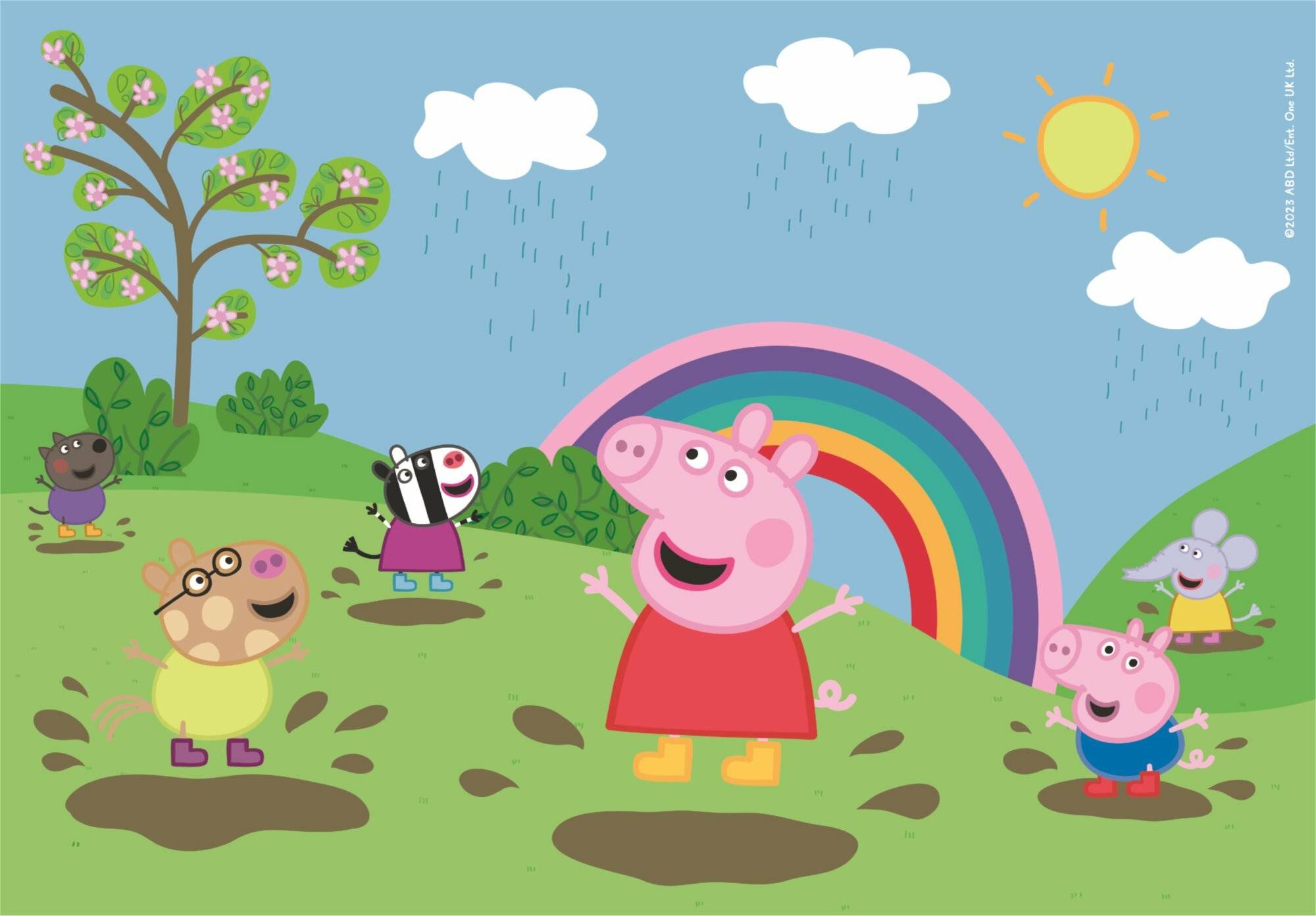 Clementoni Jigsaw Puzzle - Peppa Pig, 2x60 Teile.