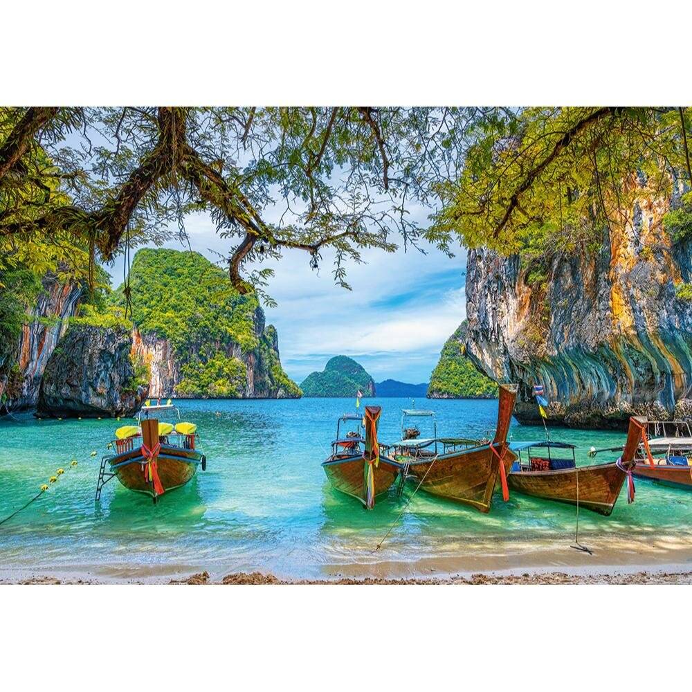 CASTORLAND Puzzle Schöne Bucht in Thailand 1500 Teile
