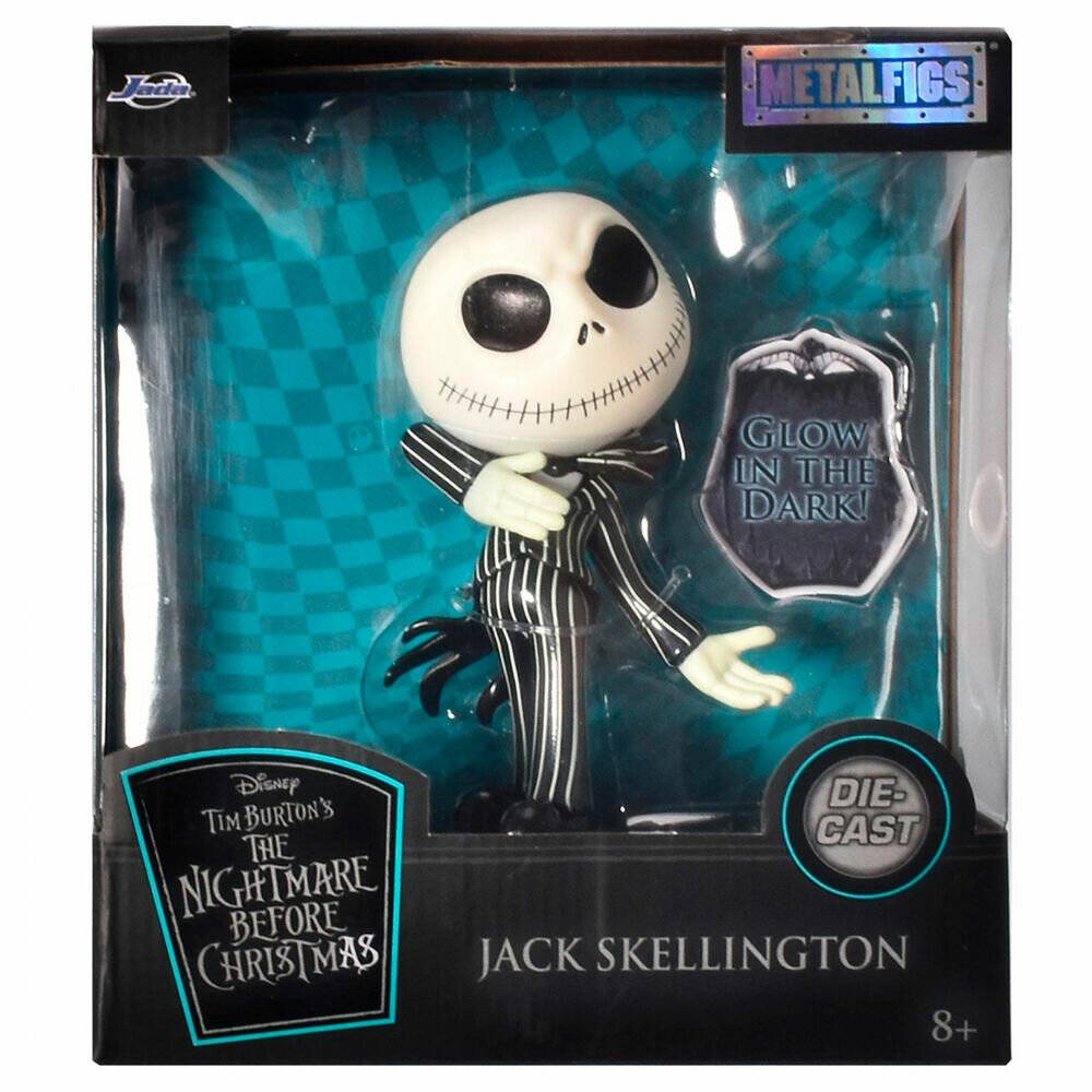 METALFIGS JACK SKELLINGTON FIGUR ALPTRAUM VOR WEIHNACHTEN 10CM