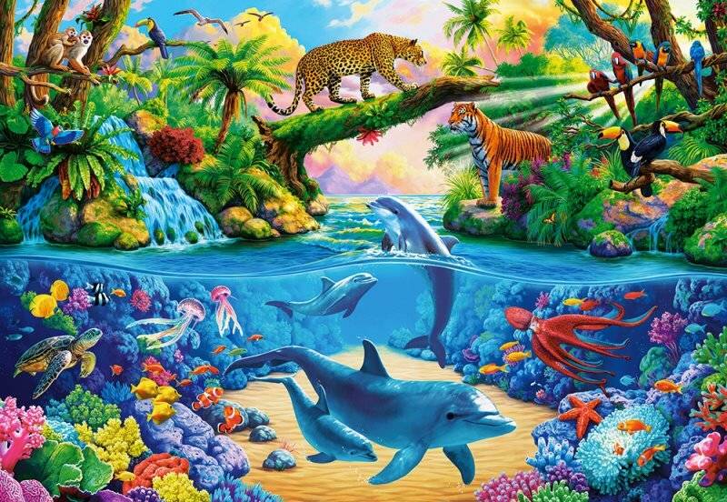 CASTORLAND Wildlife Puzzle 1000 Teile