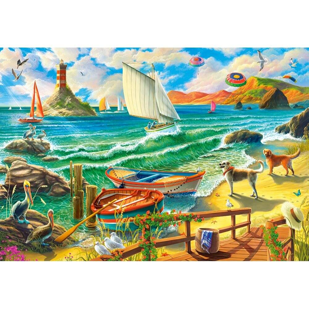CASTORLAND Puzzle Weekend by the Sea 1000 Teile