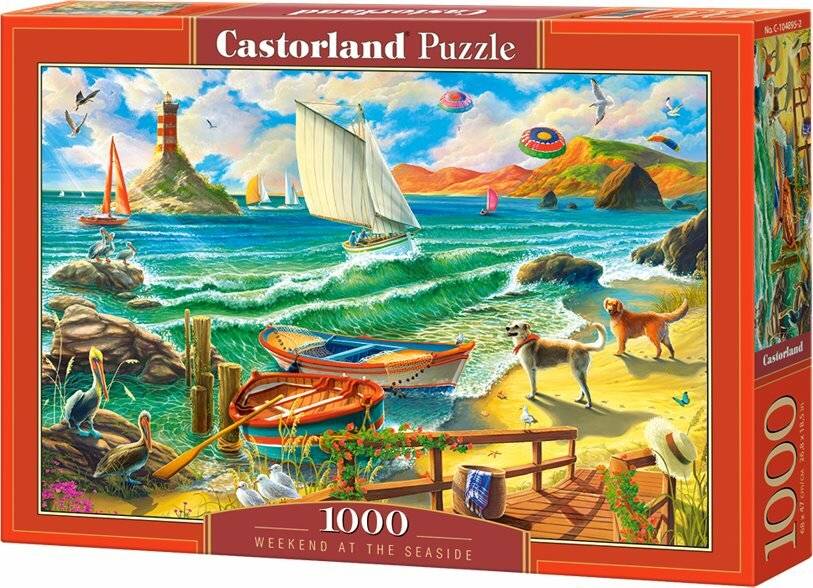 CASTORLAND Puzzle Weekend by the Sea 1000 Teile