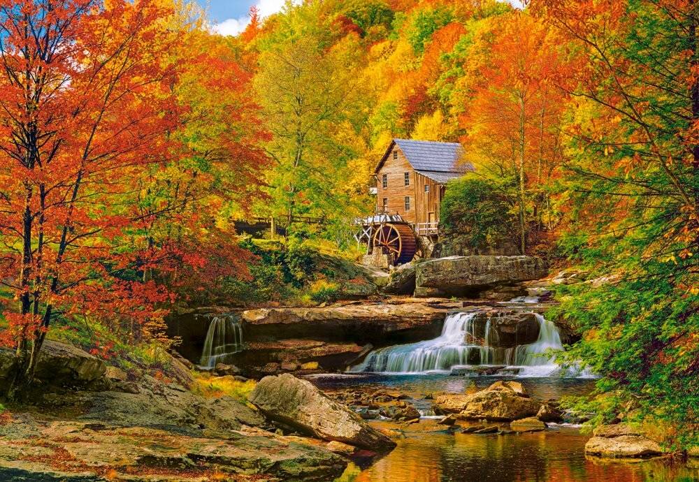 CASTORLAND Puzzle Zauberhafter Herbst 1000 Teile