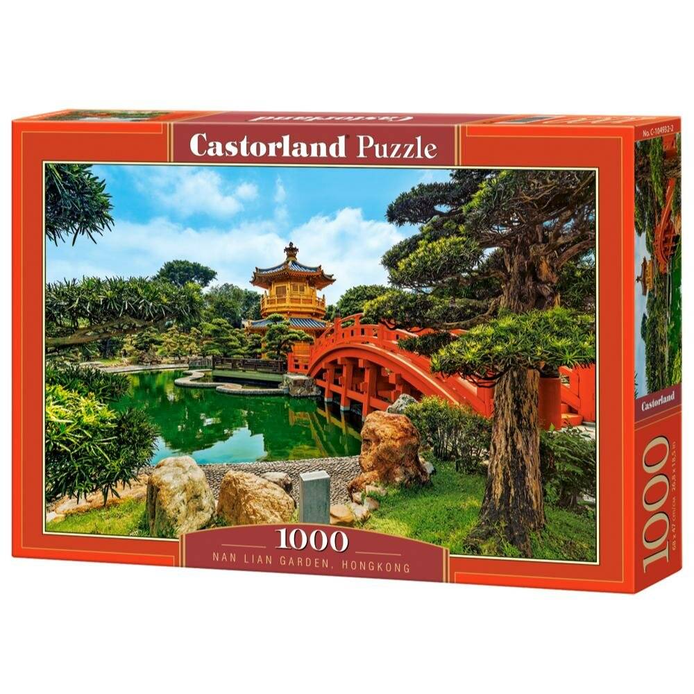 CASTORLAND Puzzle Gärten von Nan Lian, Hongkong 1000 Teile