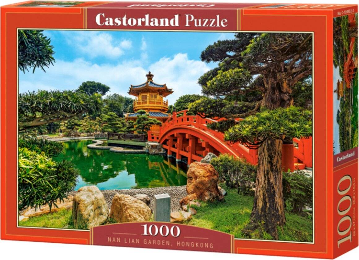 CASTORLAND Puzzle Gärten von Nan Lian, Hongkong 1000 Teile