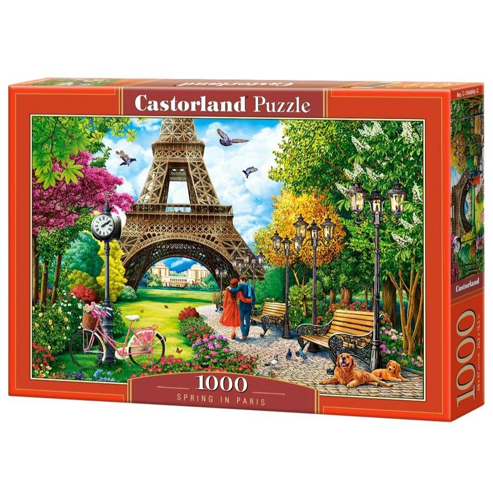 CASTORLAND Puzzle Frühling in Paris 1000 Teile