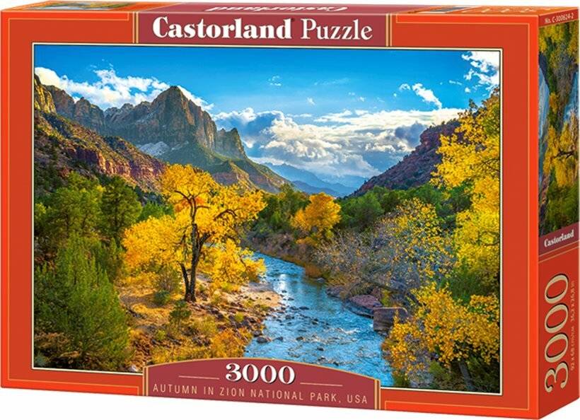 CASTORLAND Puzzle Herbst im Zion National Park, USA 3000 Teile