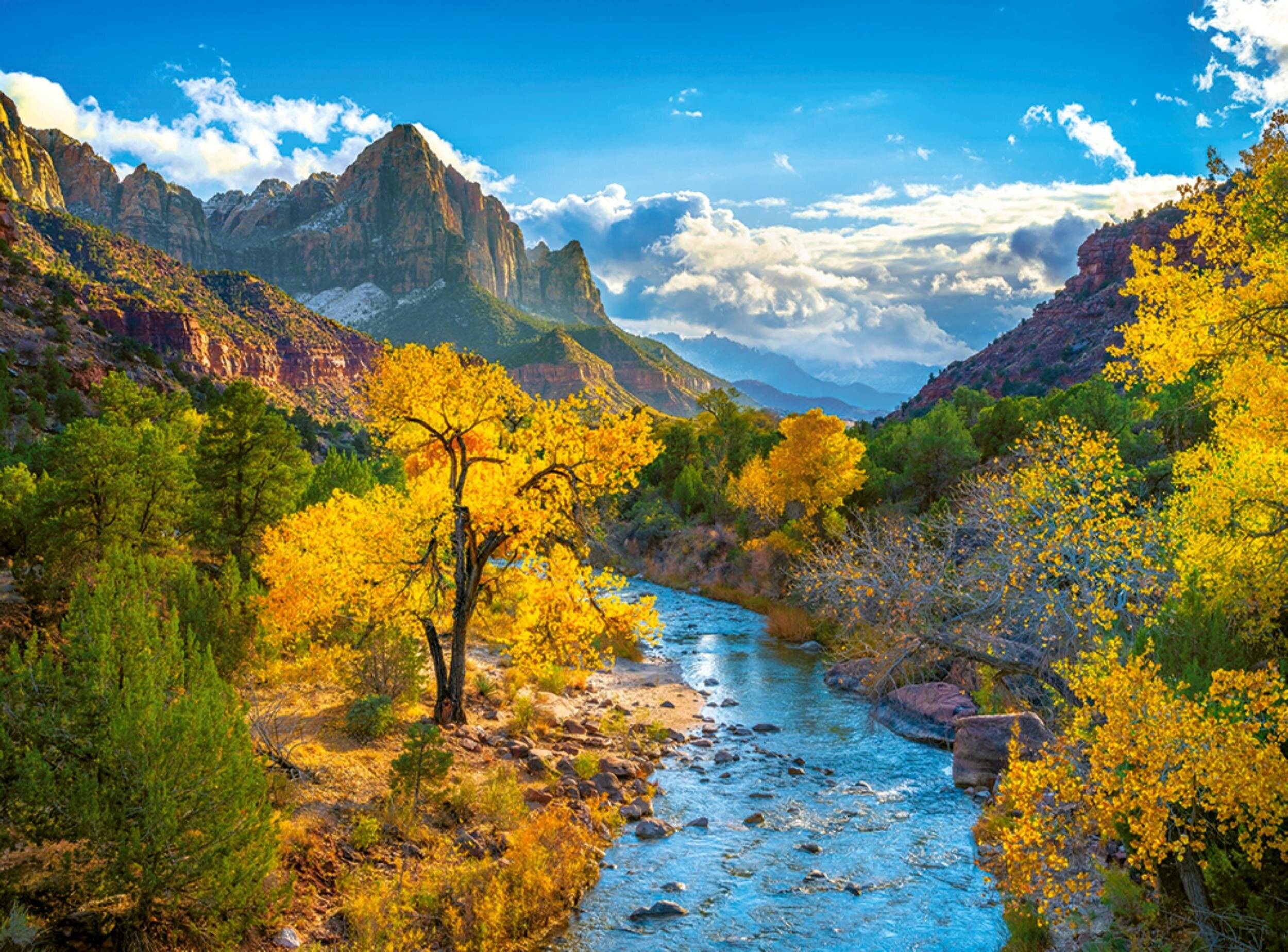 CASTORLAND Puzzle Herbst im Zion National Park, USA 3000 Teile