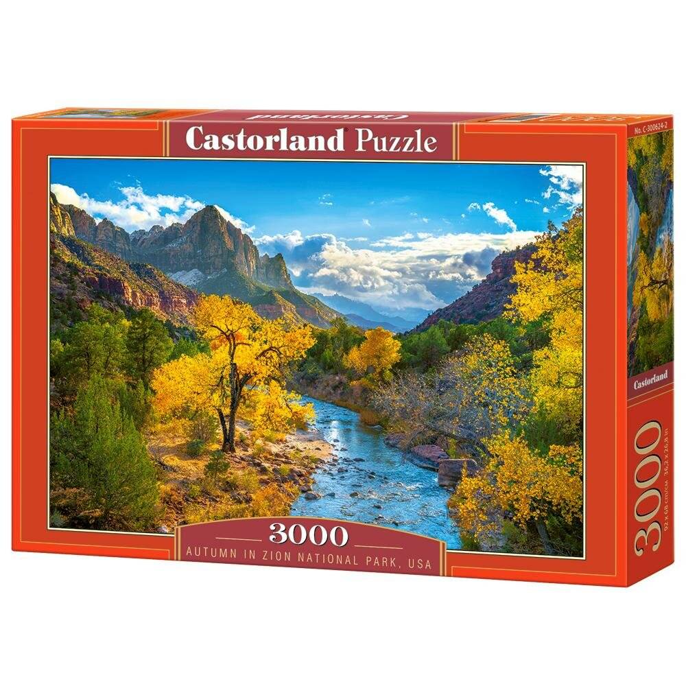 CASTORLAND Puzzle Herbst im Zion National Park, USA 3000 Teile