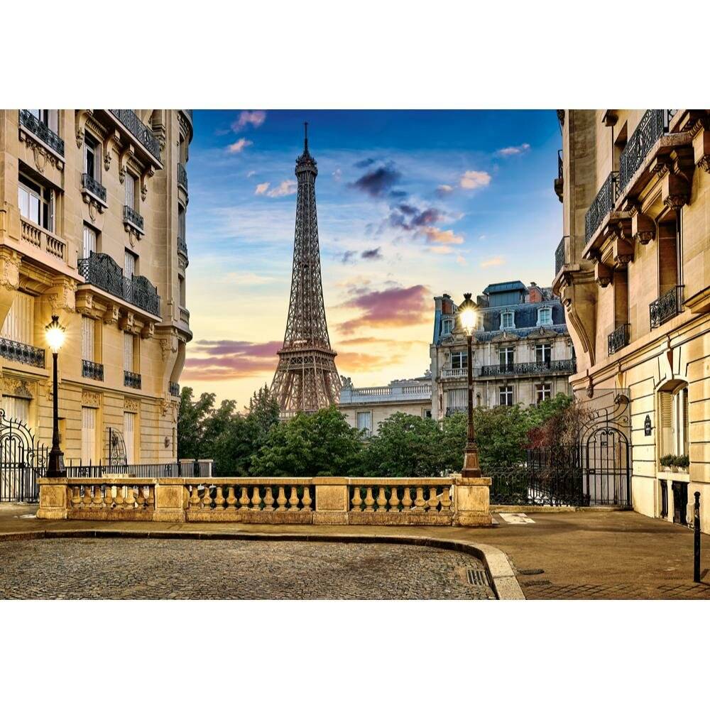 CASTORLAND Puzzle Spaziergang durch Paris bei Sonnenuntergang 1000 Teile