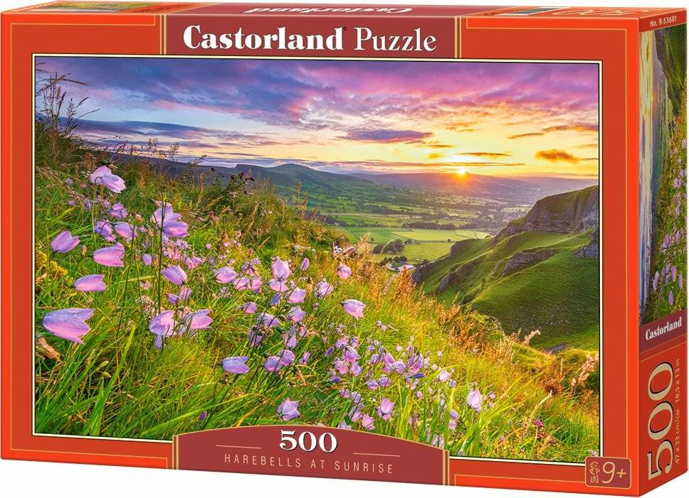 CASTORLAND Puzzle Sonnenaufgang über dem Tal 500 Teile
