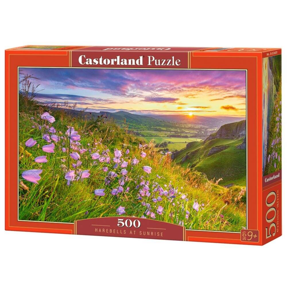 CASTORLAND Puzzle Sonnenaufgang über dem Tal 500 Teile