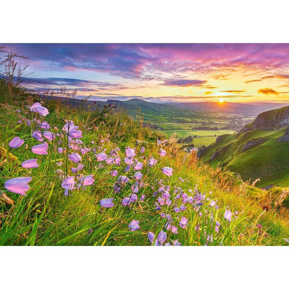 CASTORLAND Puzzle Sonnenaufgang über dem Tal 500 Teile